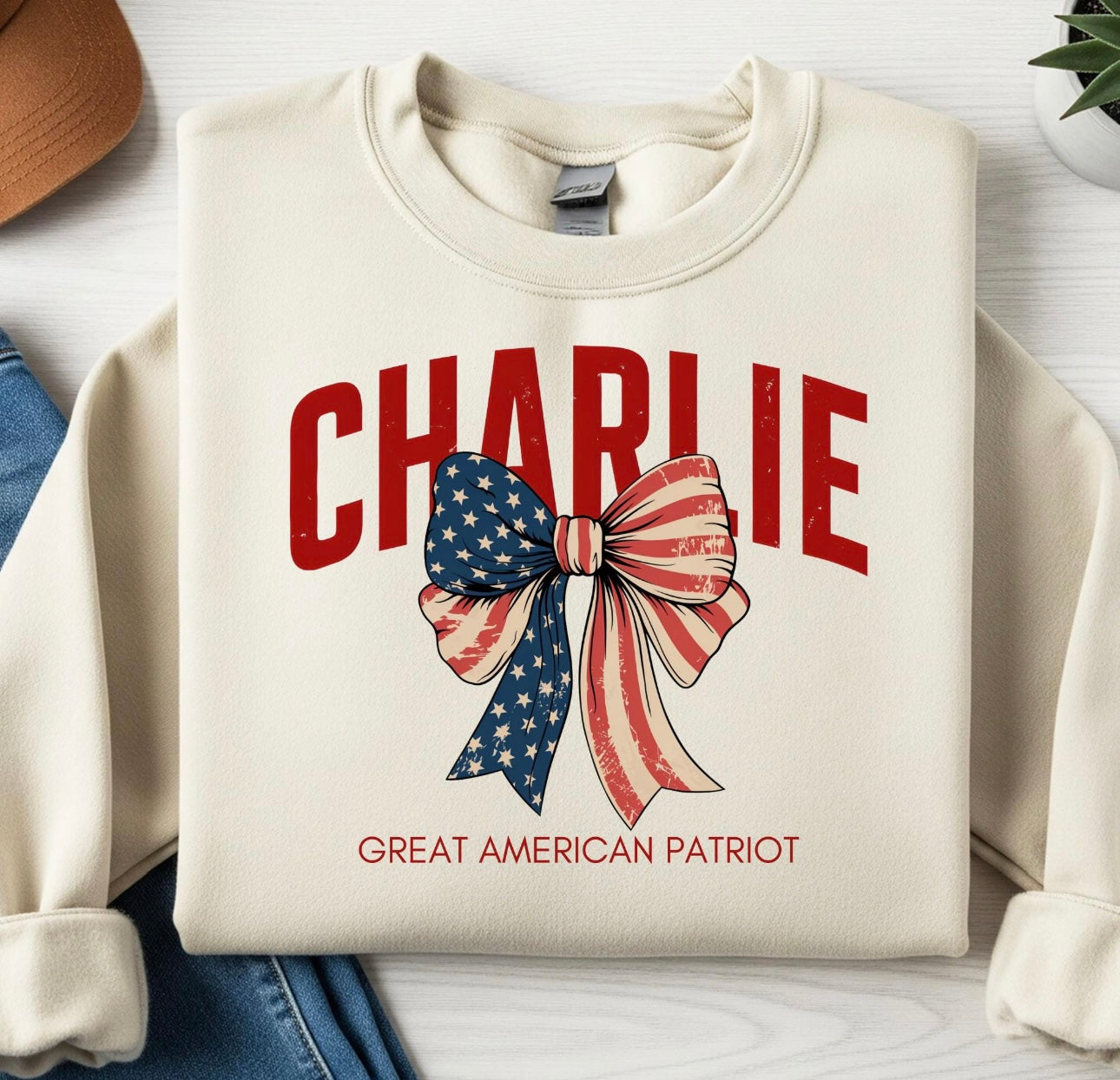 Charlie Kirk sweatshirt