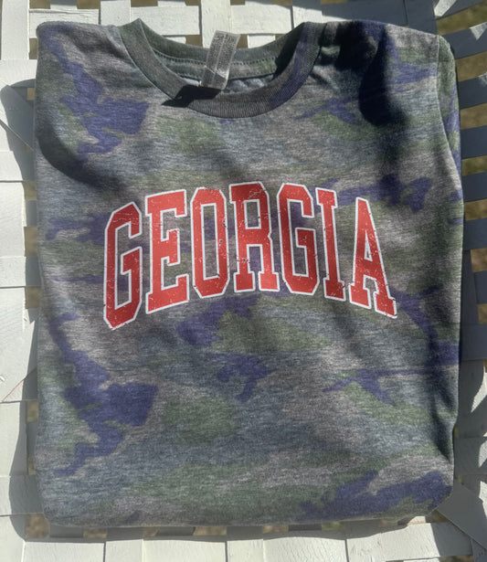 Camo GEORGIA  tee