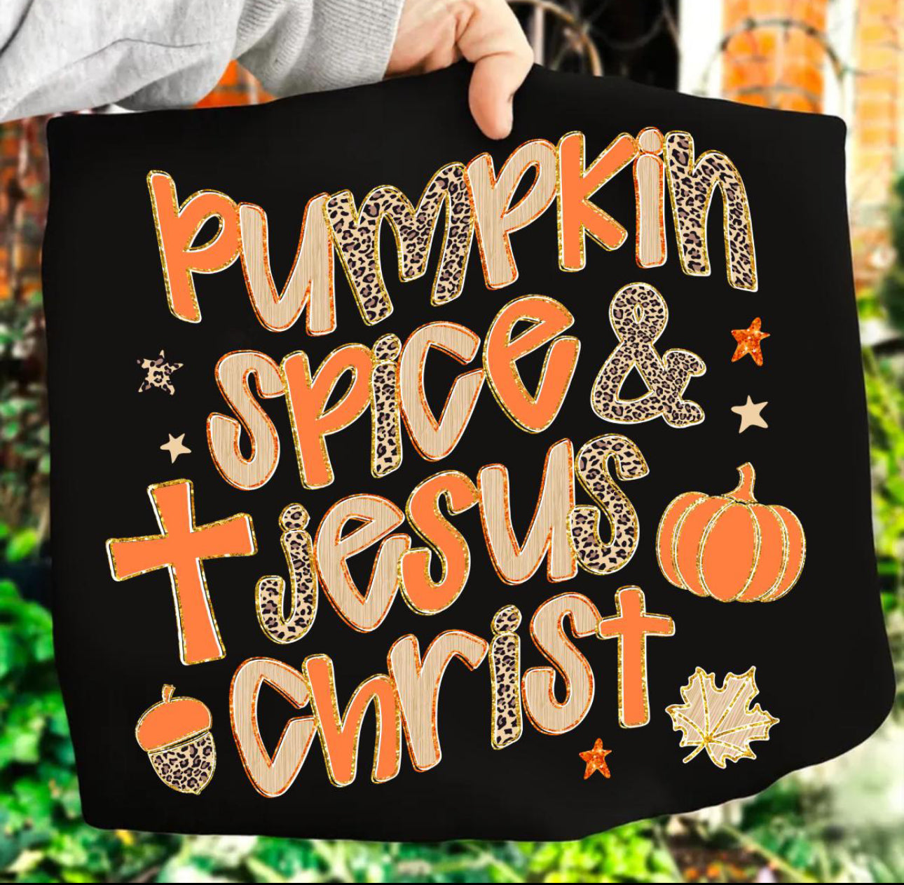 Pumpkin spice fall tee