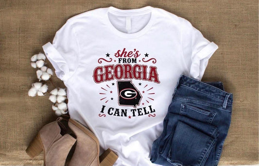 She’s from GEORGIA tee