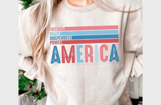 America brave freedom Top