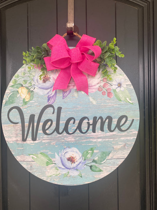 Welcome Door Hanger
